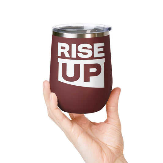 Rise Up Insulated Wine Tumbler for Guillotine Fans