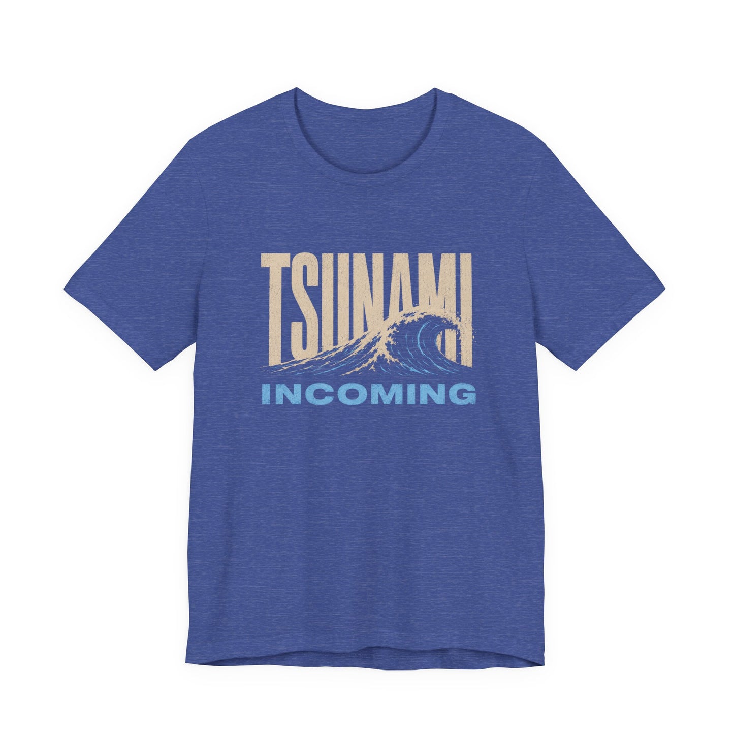 Tsunami Incoming Retro Wave T-Shirt product image from Aardvark Dreams
