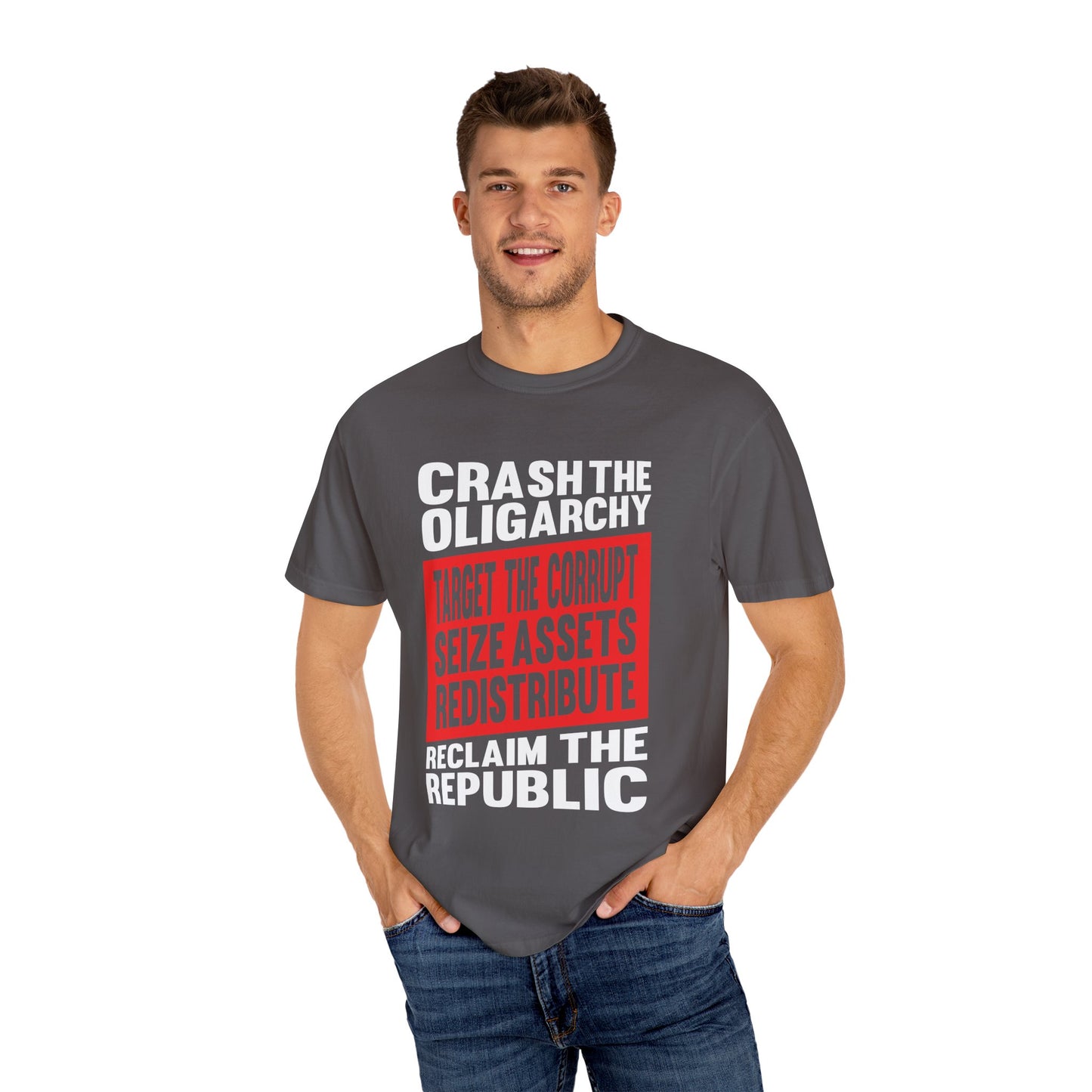 Crash the Oligarchy T-Shirt