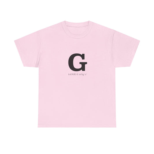Universal Gravitational Constant T-Shirt product image from Aardvark Dreams