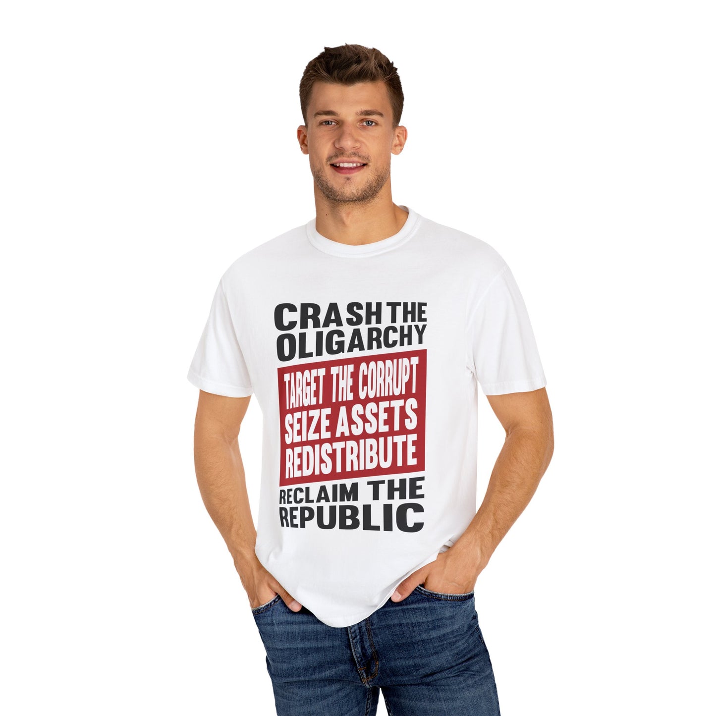 Crash the Oligarchy T-Shirt
