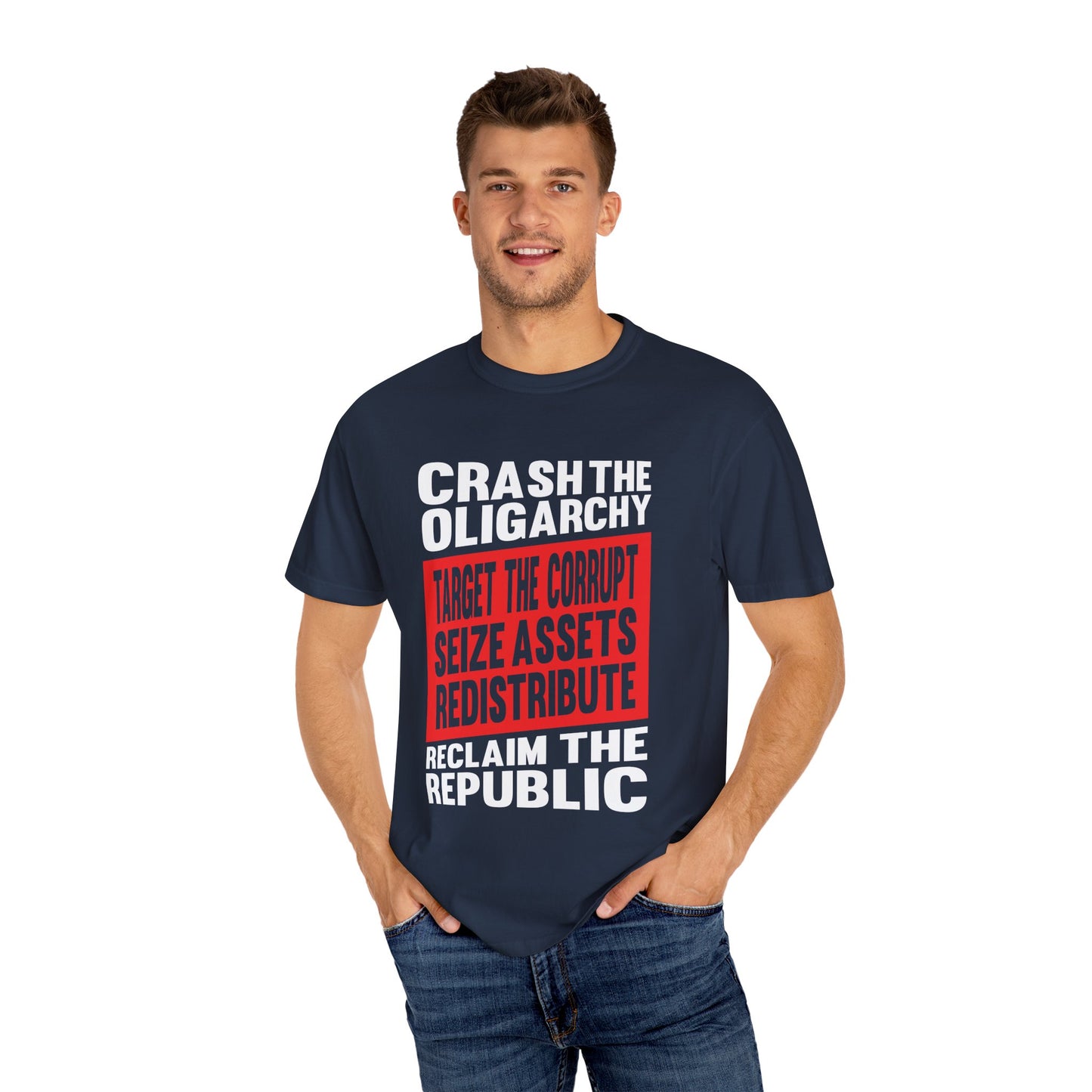 Crash the Oligarchy T-Shirt