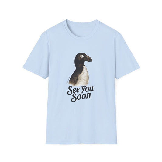 See You Soon Great Auk (Extinct 1844) Unisex T-Shirt