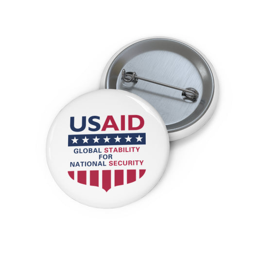 USAID Custom Pin Global Stability For National Security