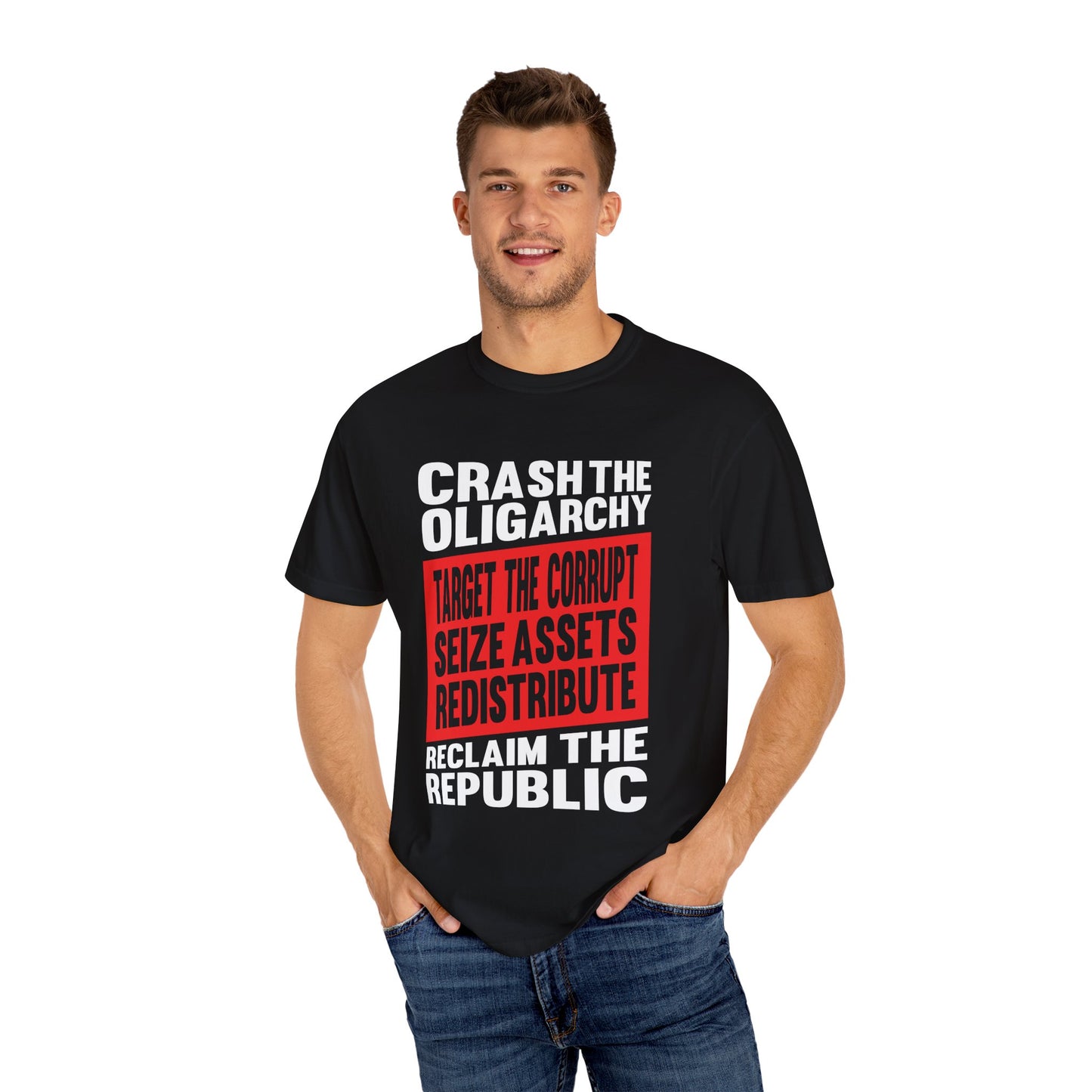Crash the Oligarchy T-Shirt
