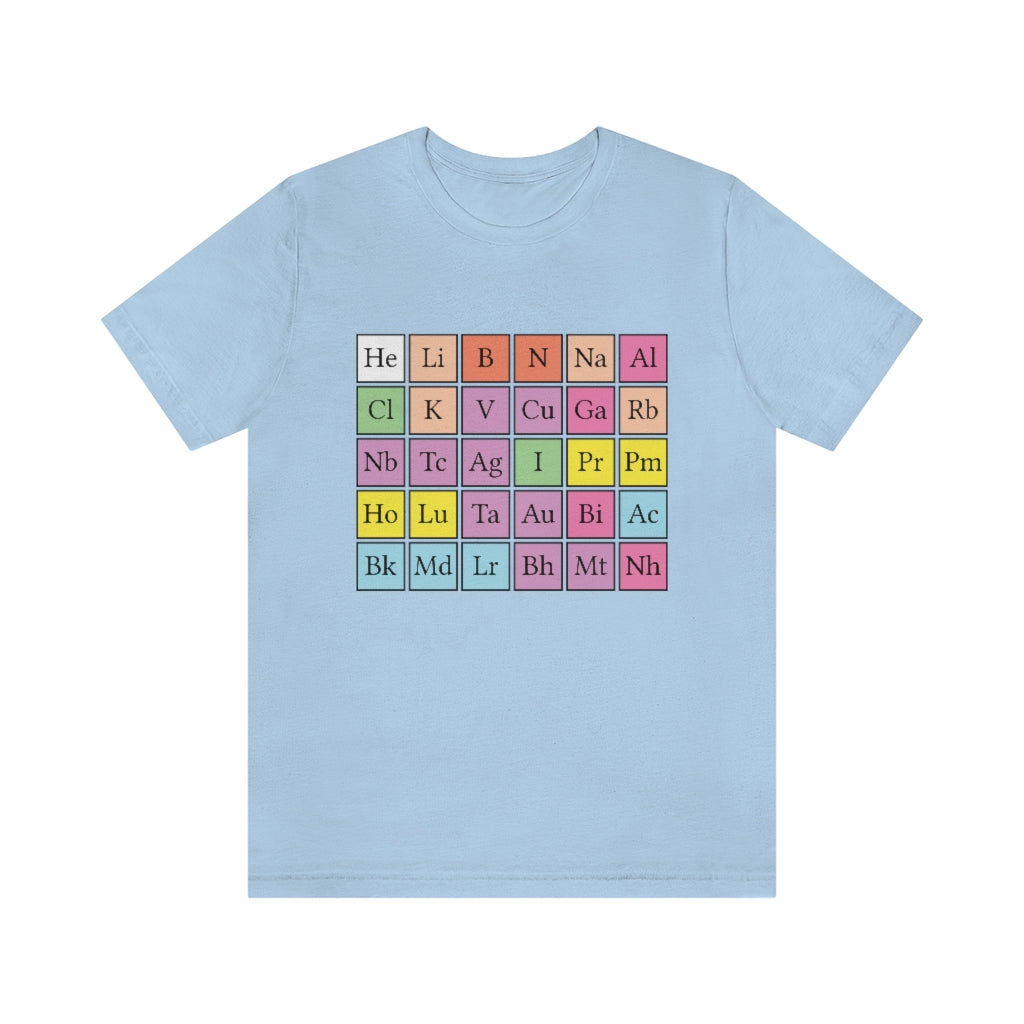 Prime Number Chemical Elements T-Shirt