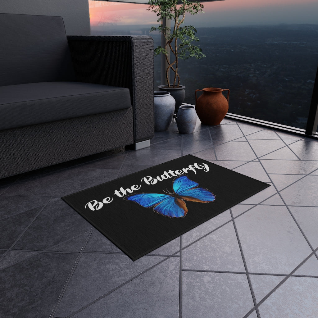 Be the Butterfly Outdoor Rug
