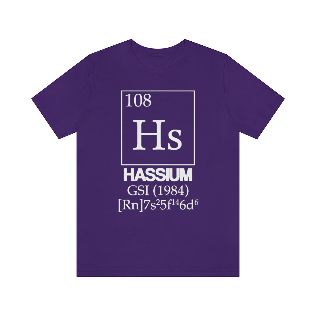Hassium Element-108 T-Shirt