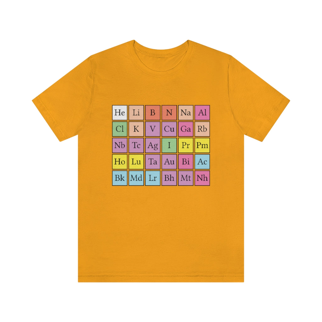 Prime Number Chemical Elements T-Shirt