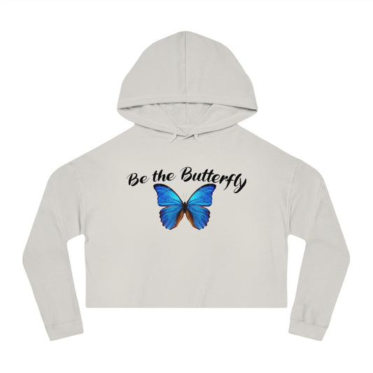 Be the Butterfly Women's Cropped Hoodie