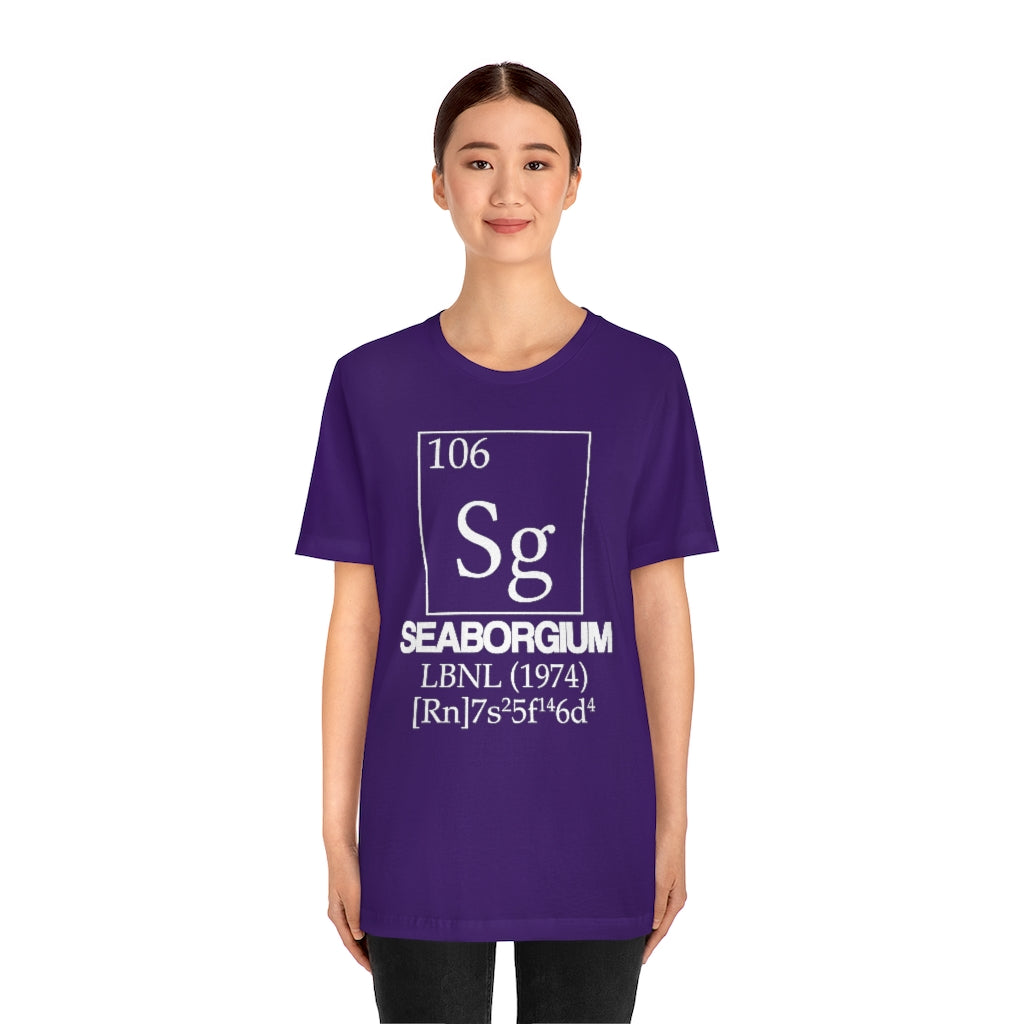 Seaborgium Element-106 T-Shirt