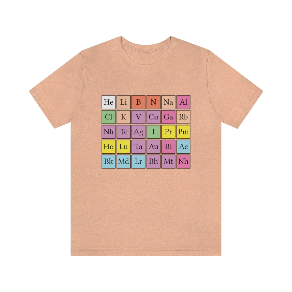 Prime Number Chemical Elements T-Shirt
