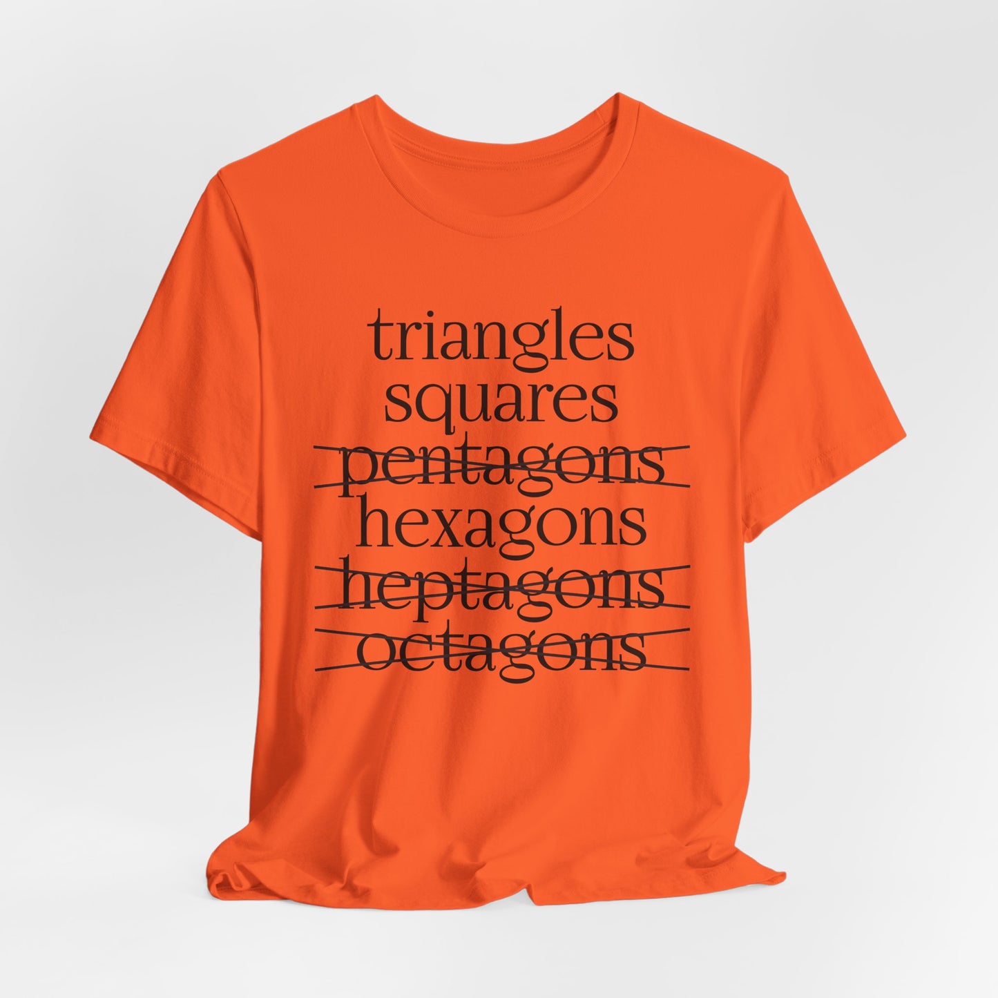 Tiling Shapes Physics Math T-Shirt
