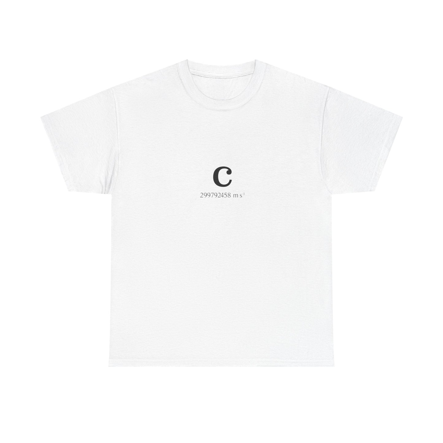 Speed of Light Constant T-Shirt product image from Aardvark Dreams
