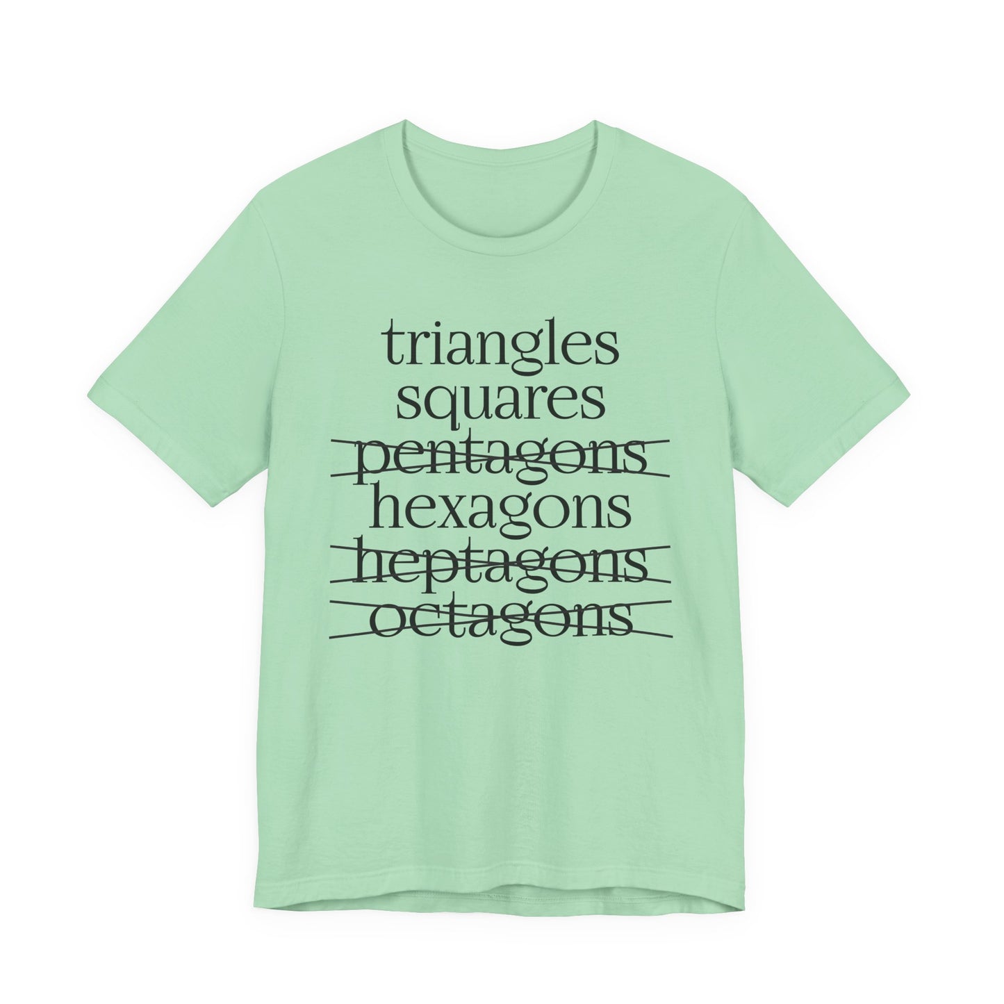 Tiling Shapes Physics Math T-Shirt product image from Aardvark Dreams