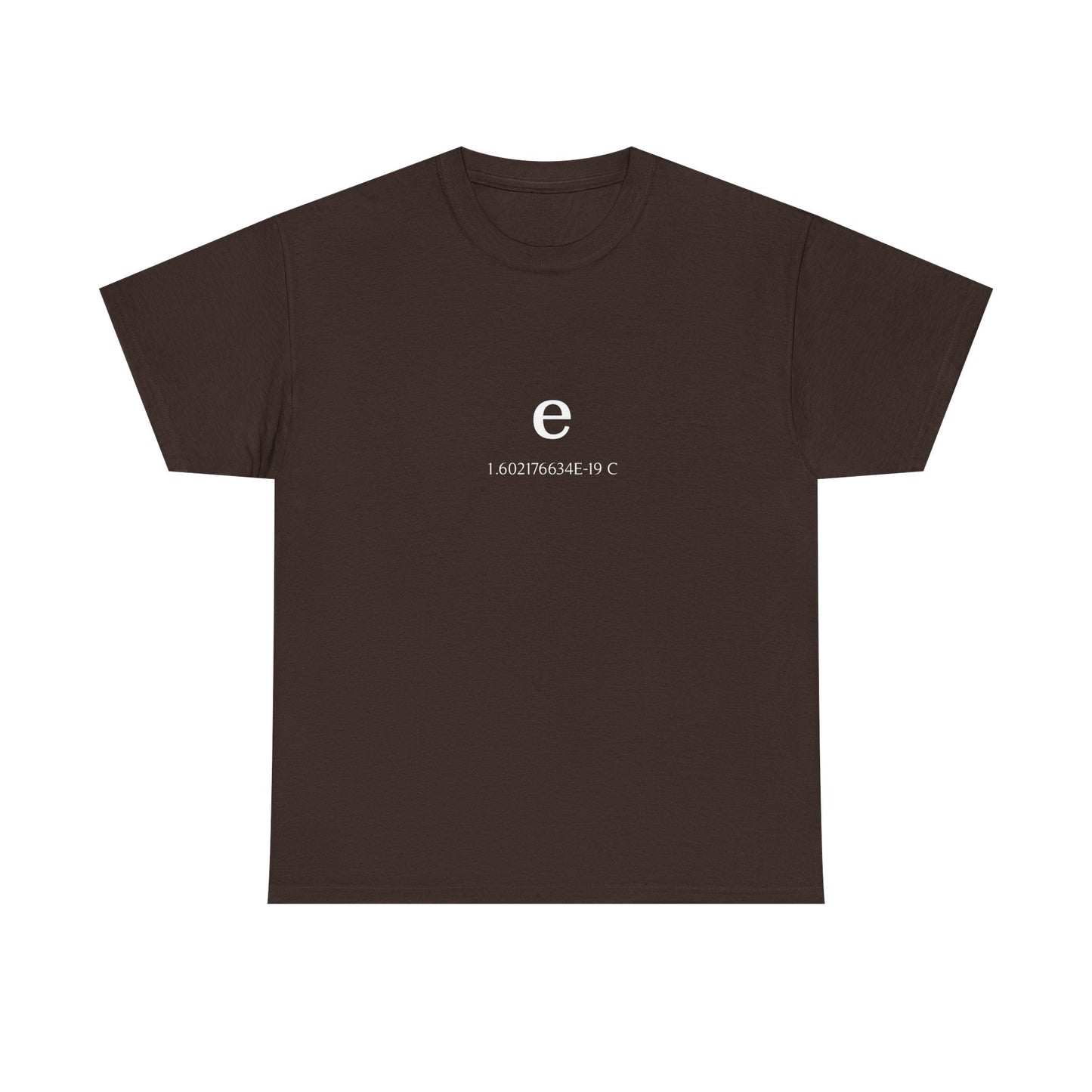 Elementary Charge Constant T-Shirt product image from Aardvark Dreams