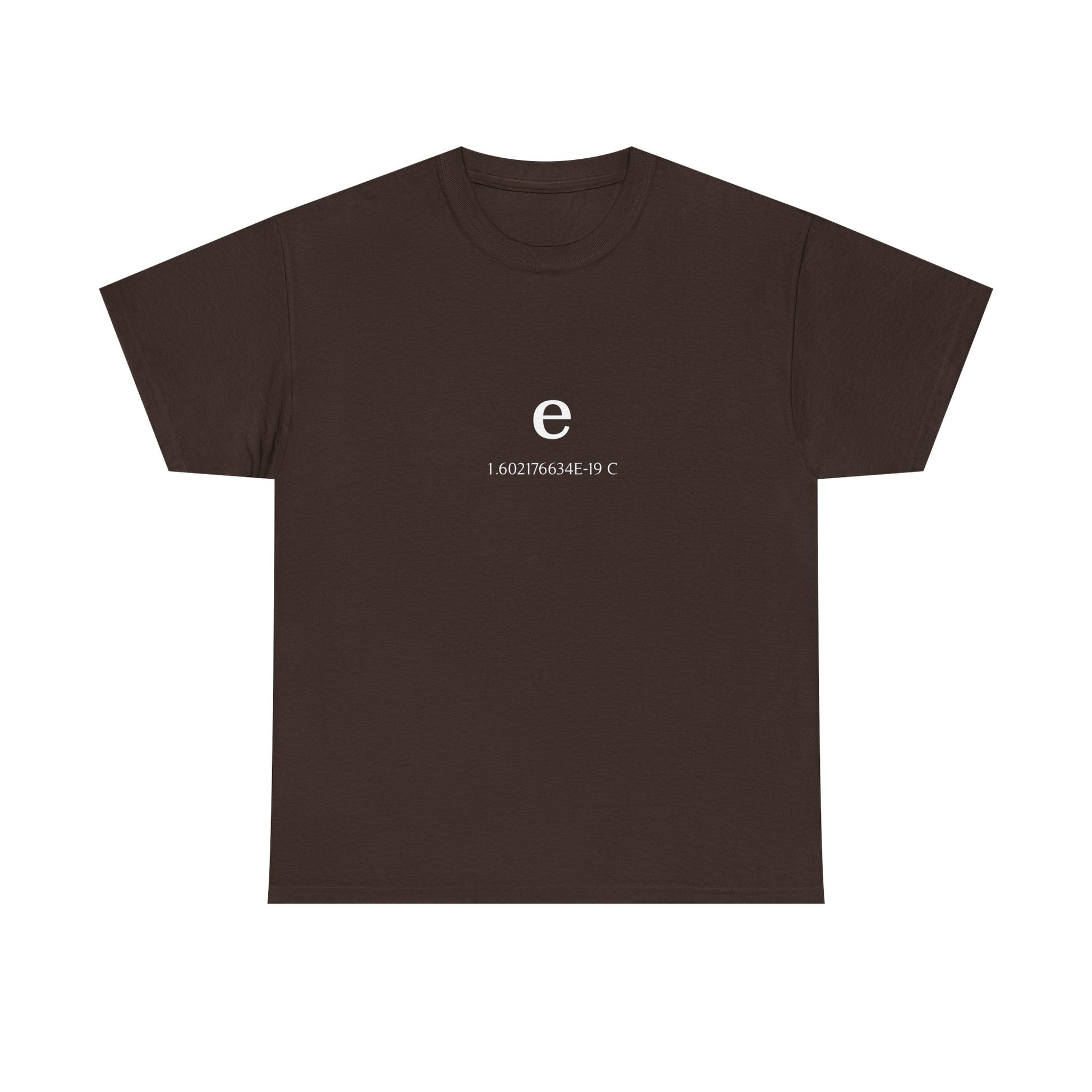 Elementary Charge Constant T-Shirt product image from Aardvark Dreams