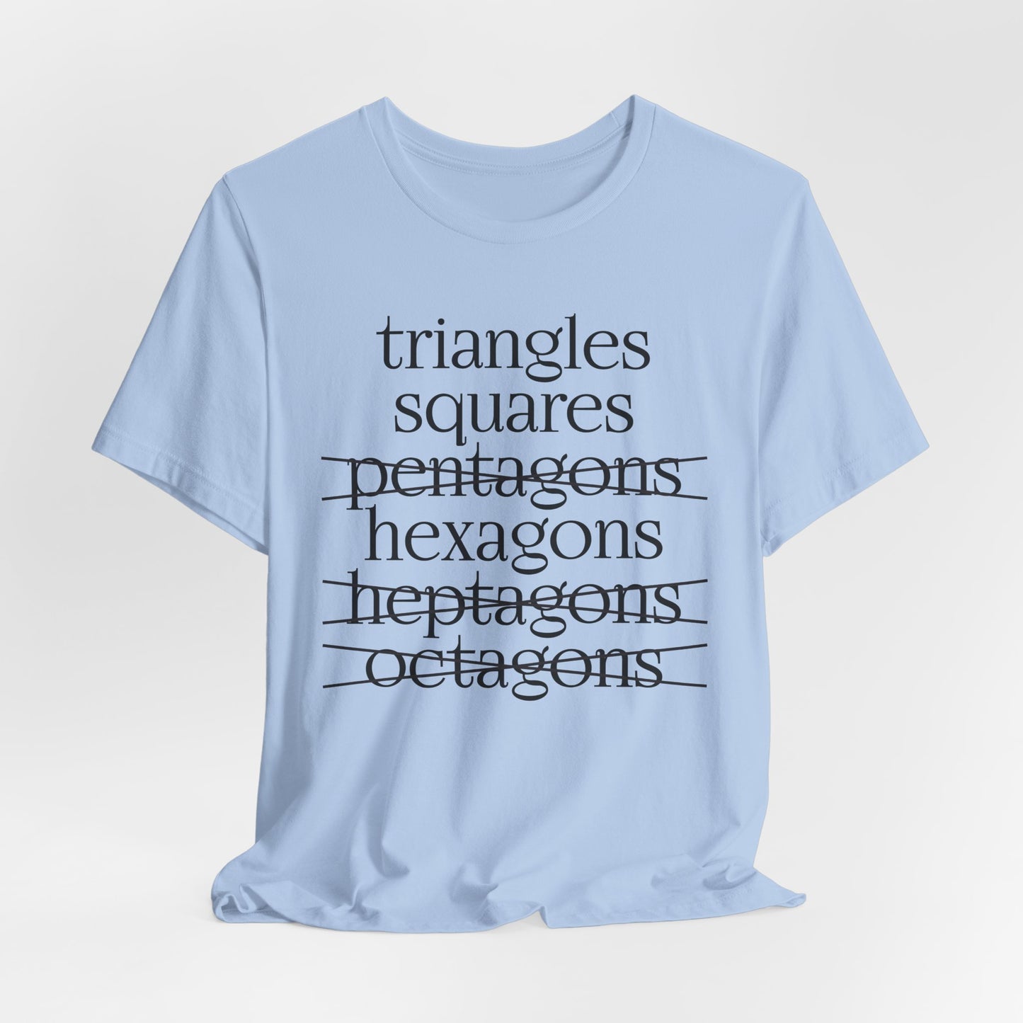 Tiling Shapes Physics Math T-Shirt