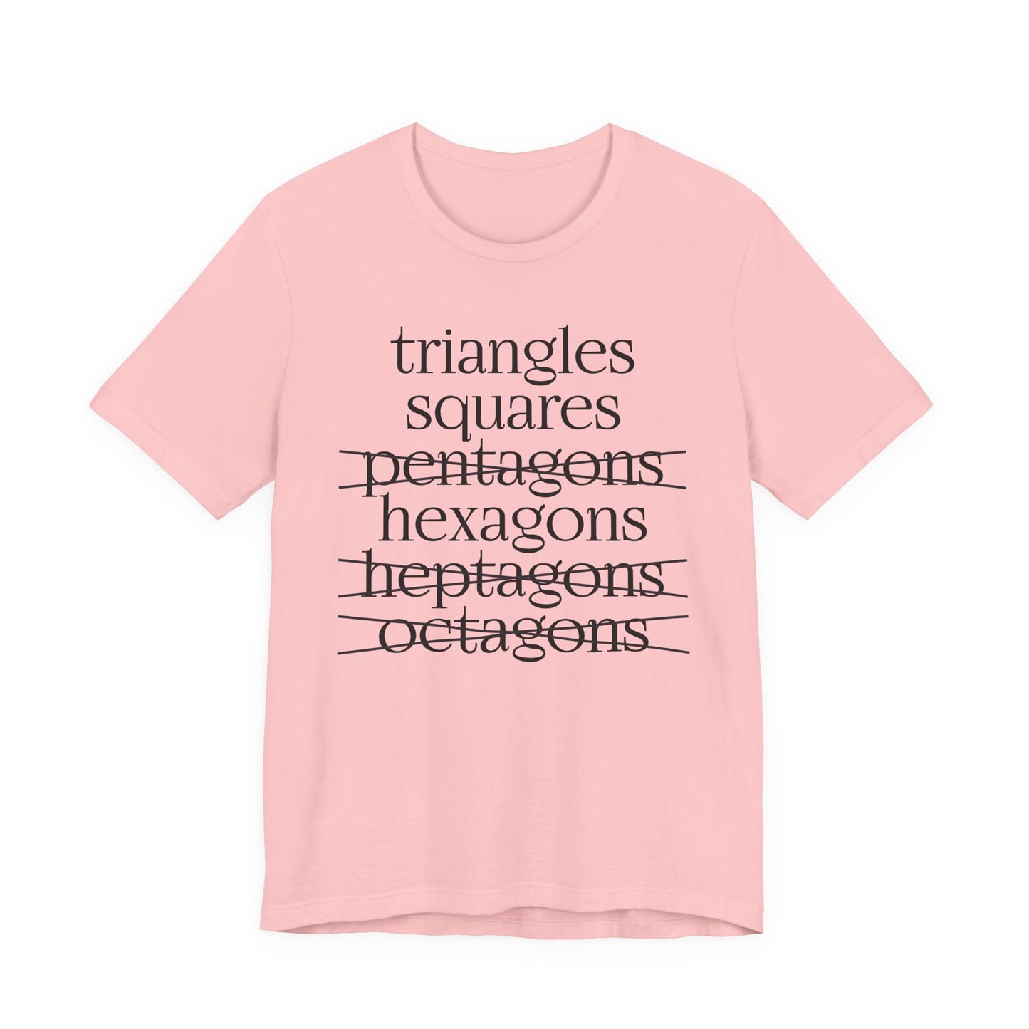 Tiling Shapes Physics Math T-Shirt product image from Aardvark Dreams