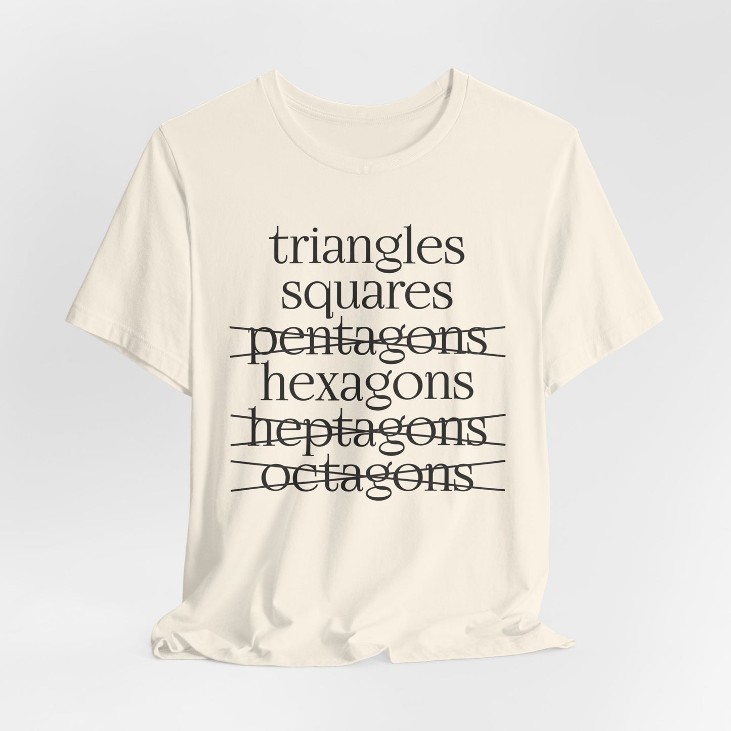 Tiling Shapes Physics Math T-Shirt