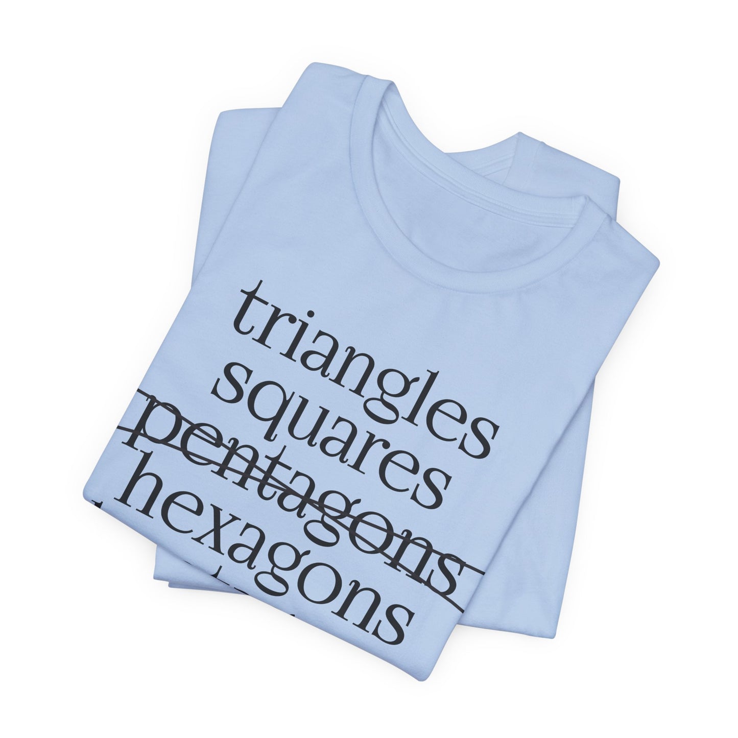 Tiling Shapes Physics Math T-Shirt