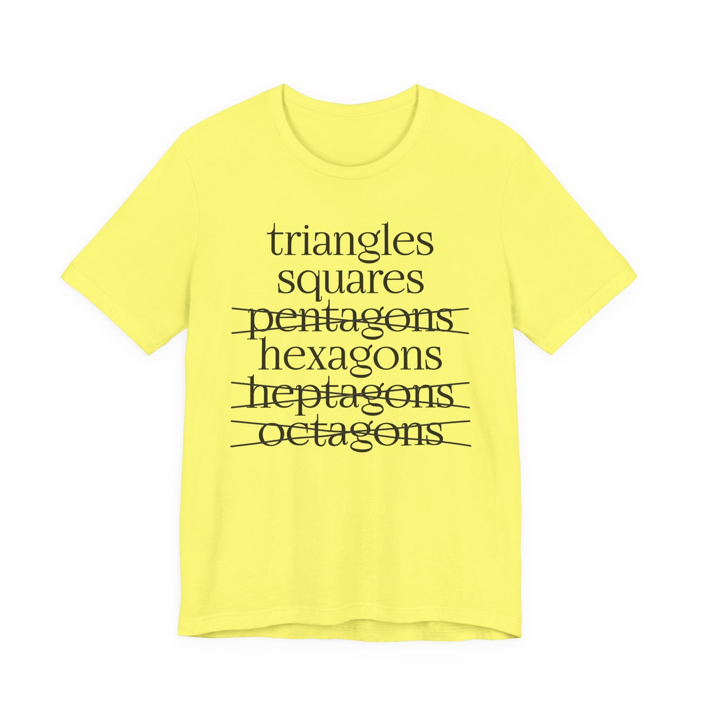 Tiling Shapes Physics Math T-Shirt product image from Aardvark Dreams