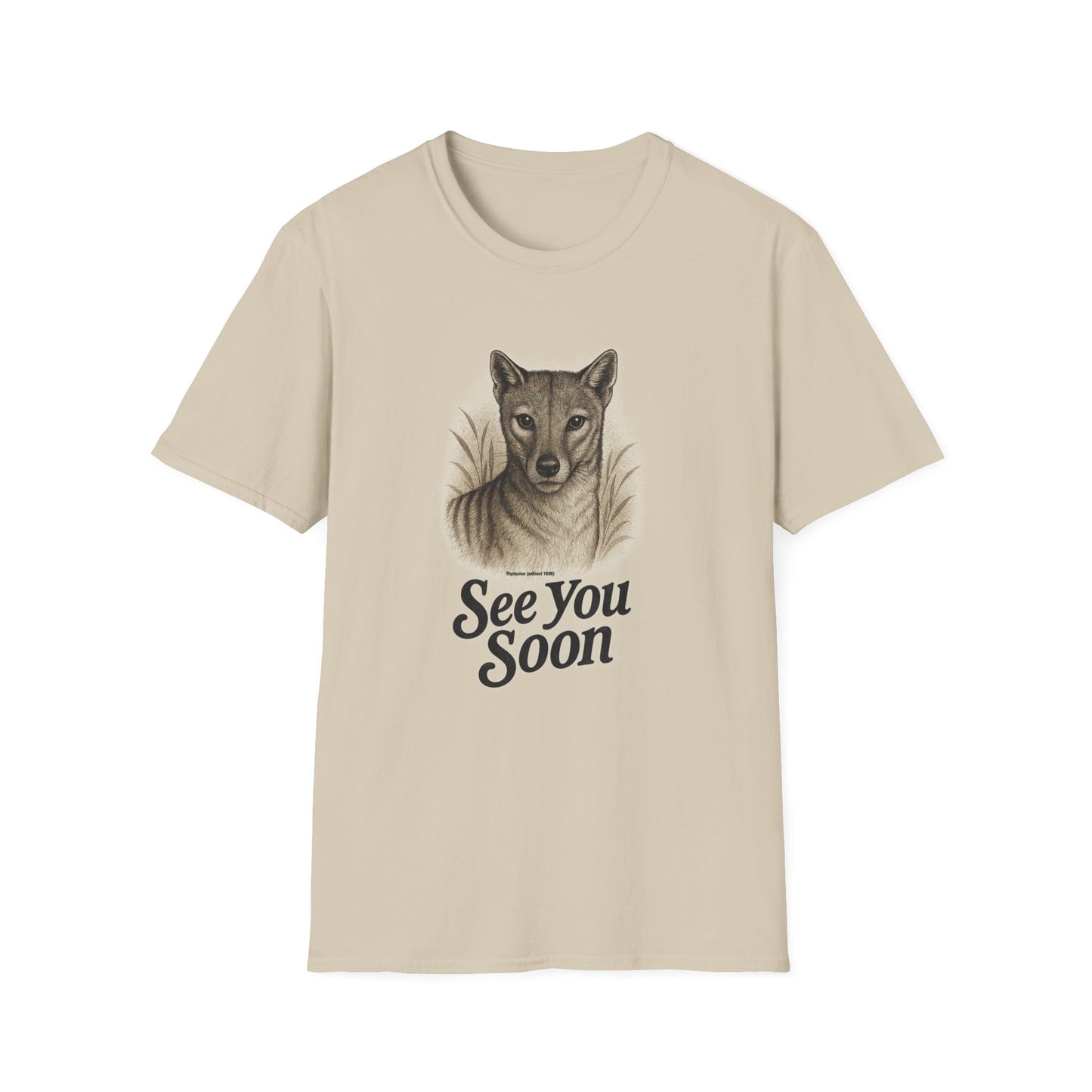 See You Soon Thylacine (Extinct 1936) Unisex T-Shirt