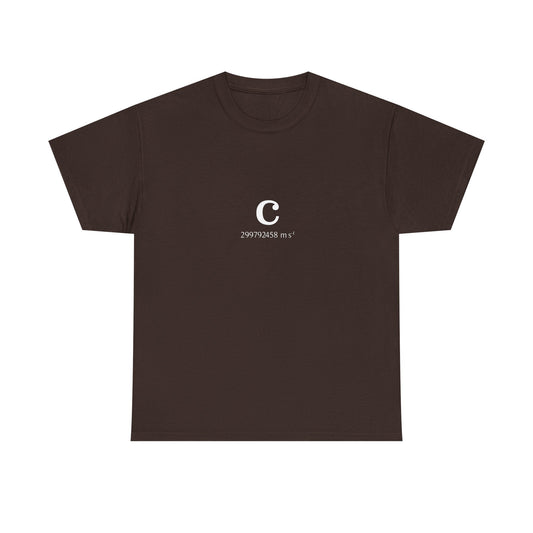 Speed of Light Constant T-Shirt product image from Aardvark Dreams