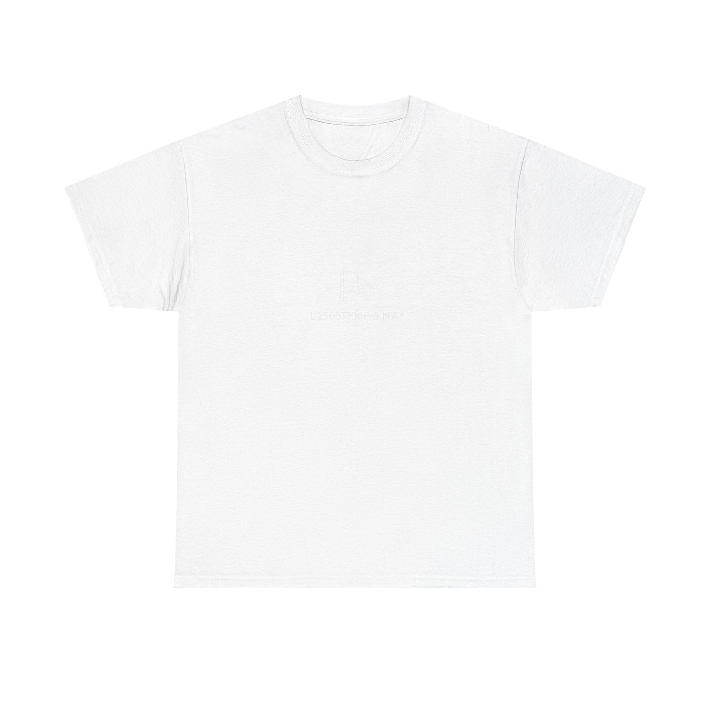 Vacuum Permeability Constant T-Shirt product image from Aardvark Dreams