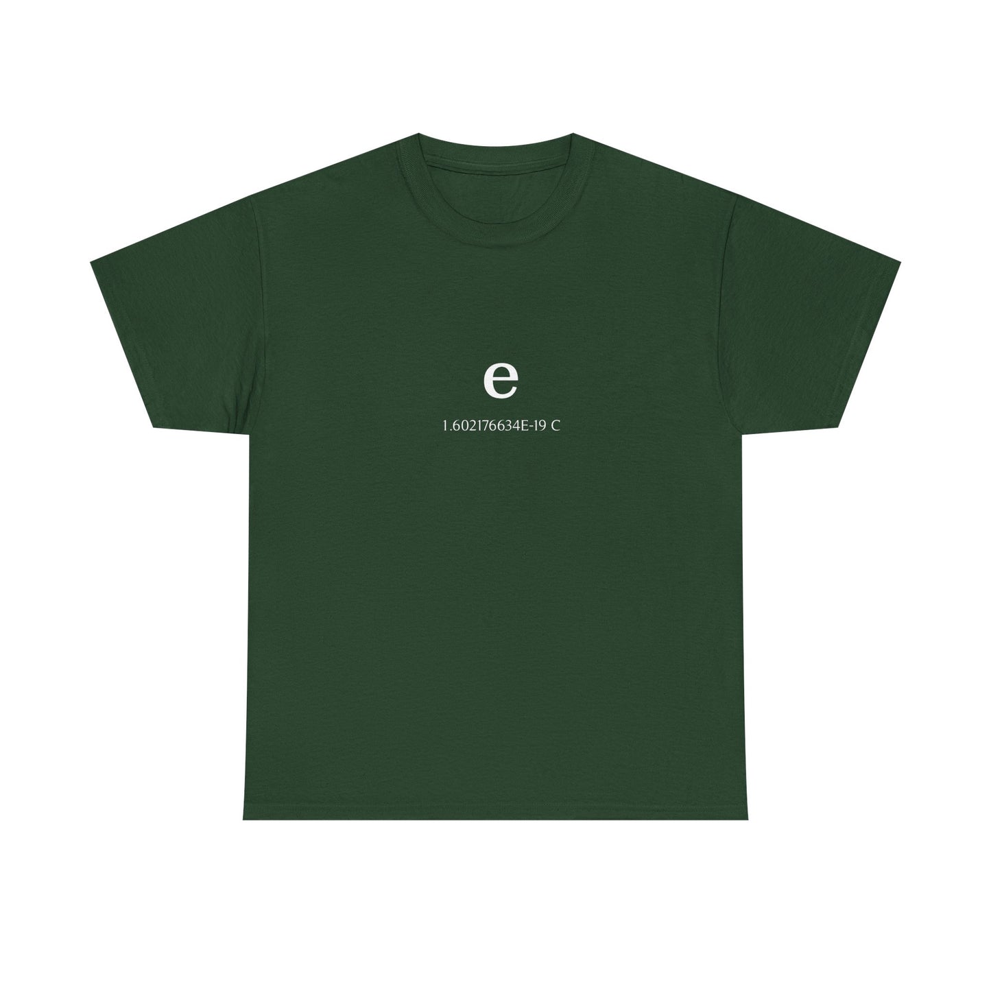Elementary Charge Constant T-Shirt product image from Aardvark Dreams