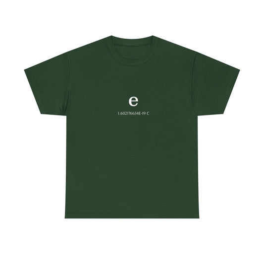 Elementary Charge Constant T-Shirt product image from Aardvark Dreams