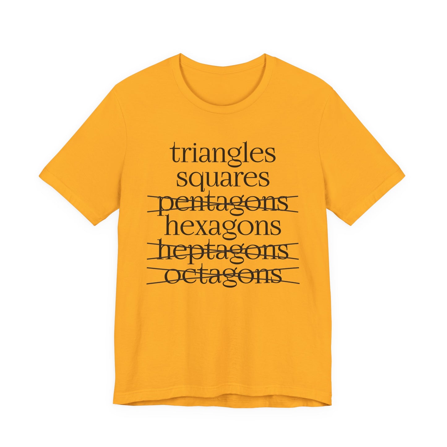 Tiling Shapes Physics Math T-Shirt product image from Aardvark Dreams