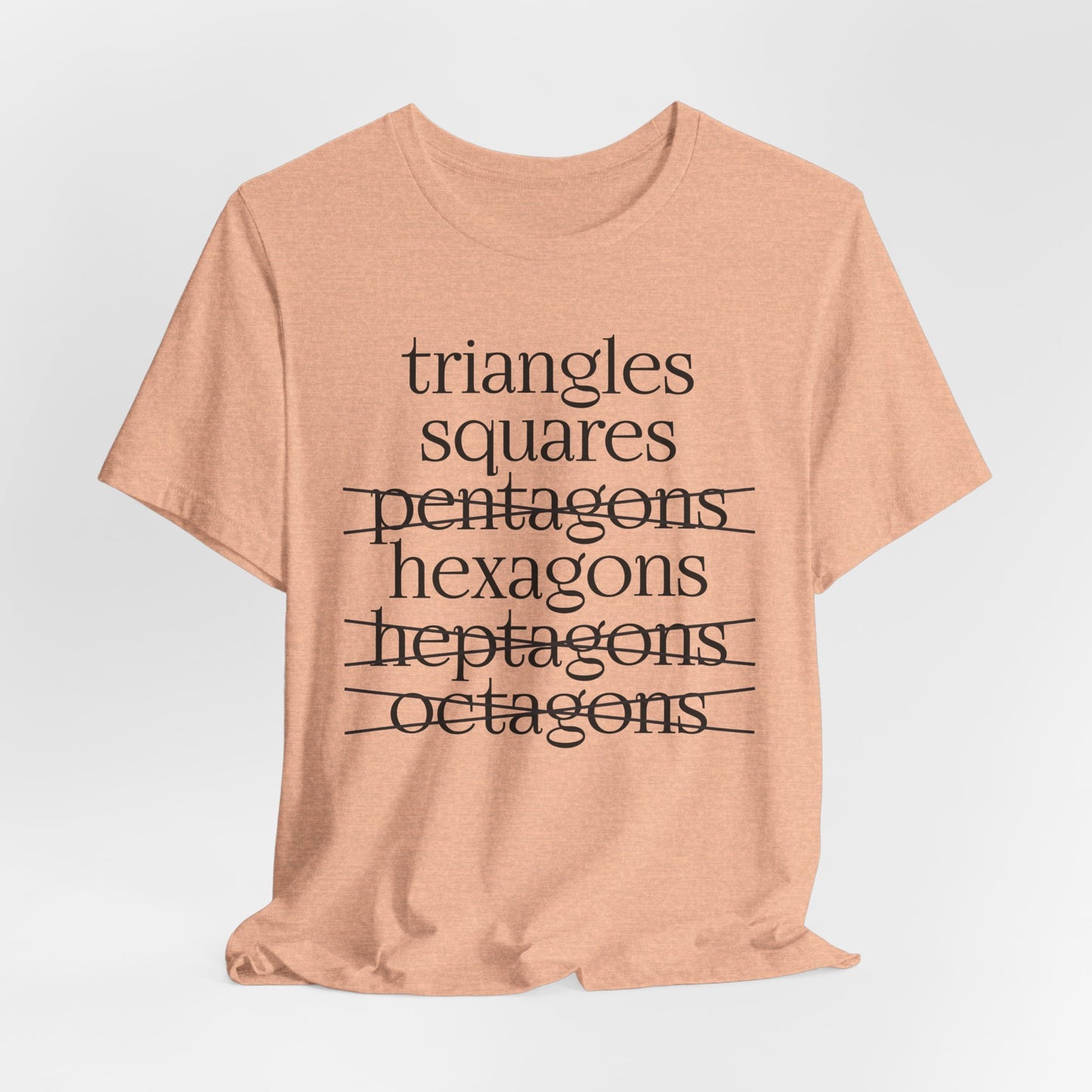 Tiling Shapes Physics Math T-Shirt