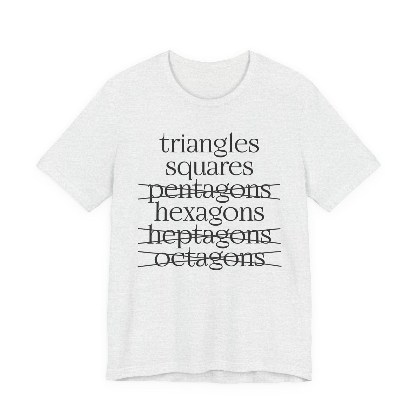 Tiling Shapes Physics Math T-Shirt product image from Aardvark Dreams