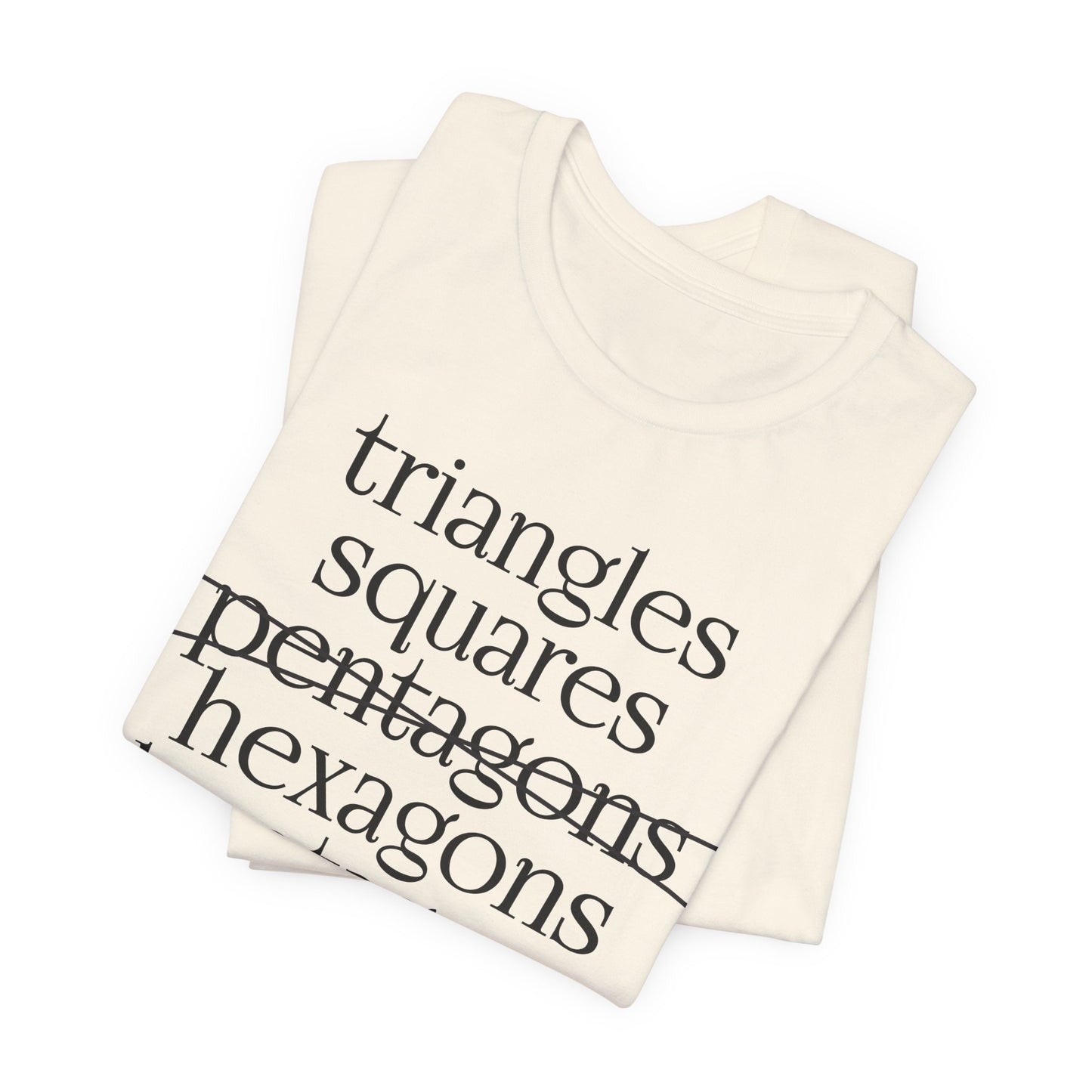 Tiling Shapes Physics Math T-Shirt