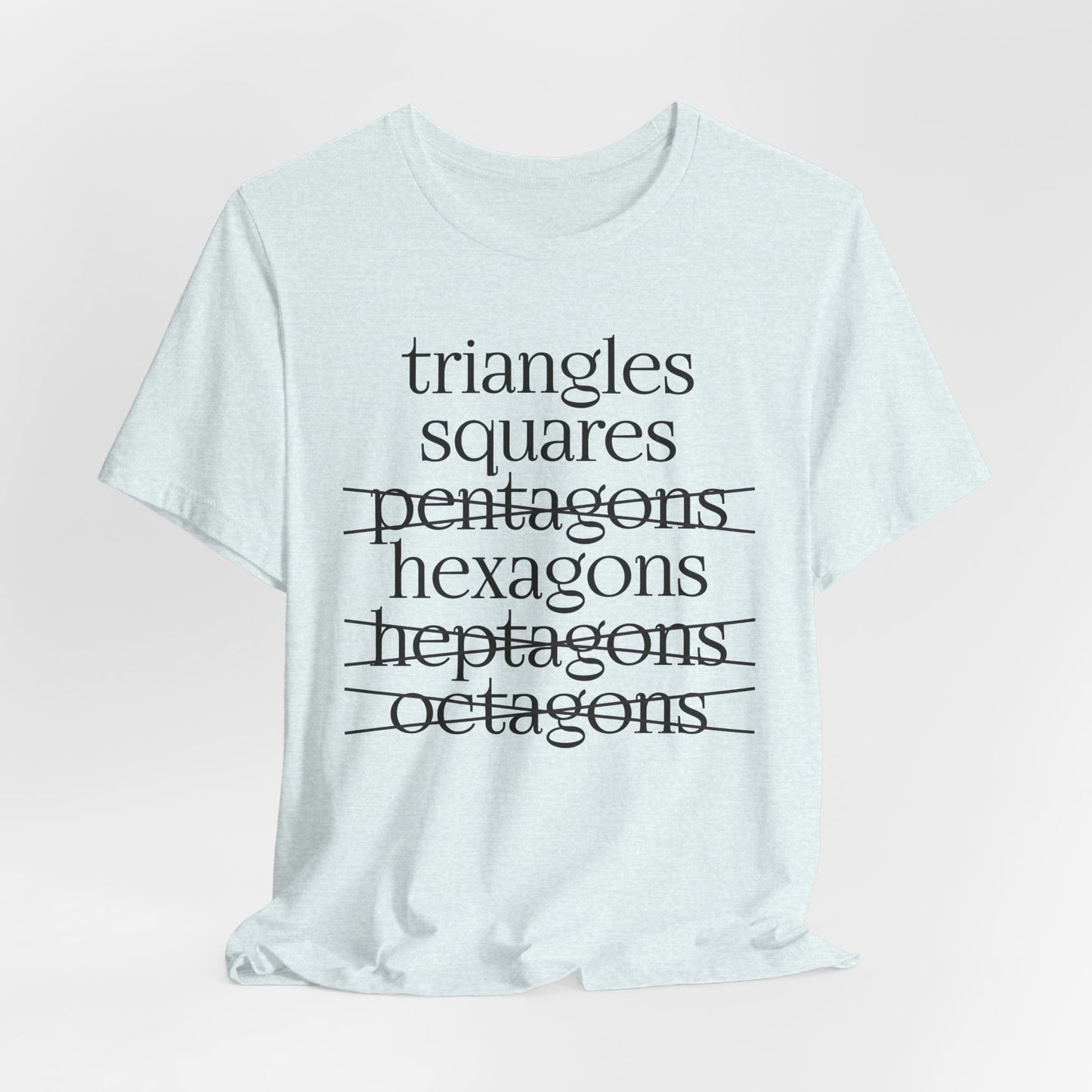 Tiling Shapes Physics Math T-Shirt