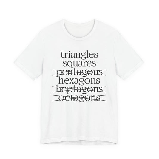 Tiling Shapes Physics Math T-Shirt product image from Aardvark Dreams