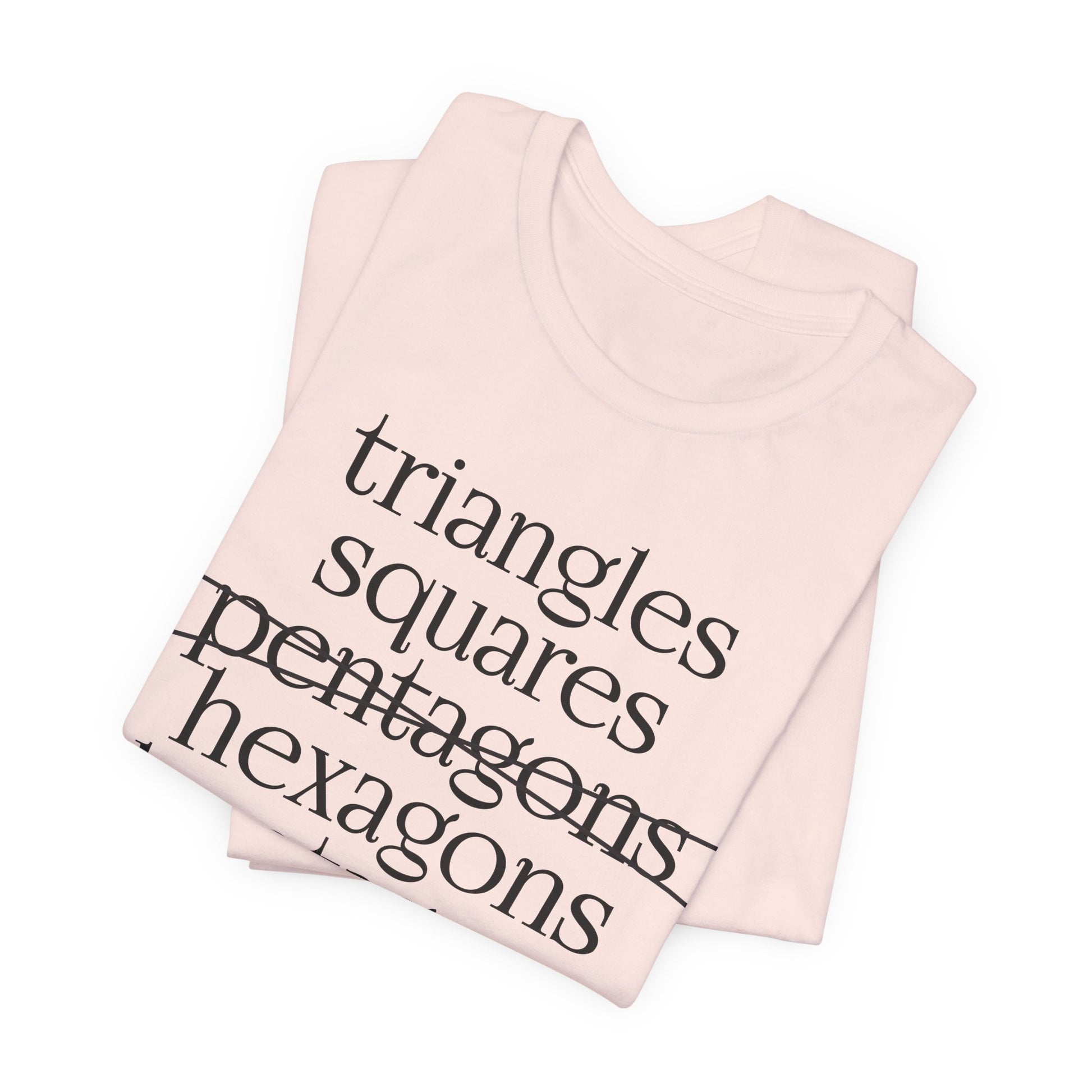 Tiling Shapes Physics Math T-Shirt product image from Aardvark Dreams