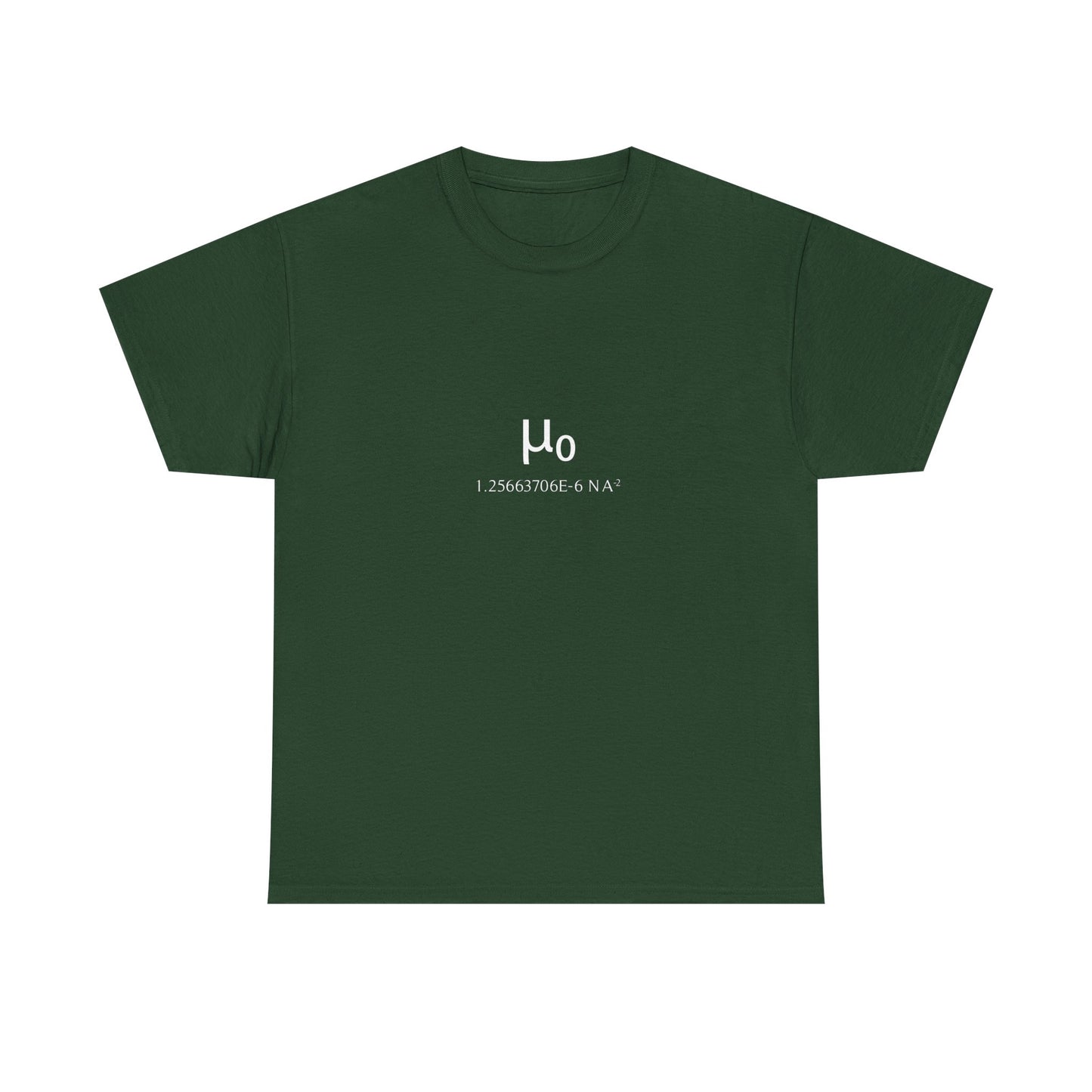 Vacuum Permeability Constant T-Shirt product image from Aardvark Dreams