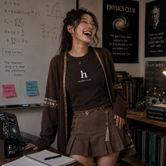 Planck Constant T-Shirt product image from Aardvark Dreams
