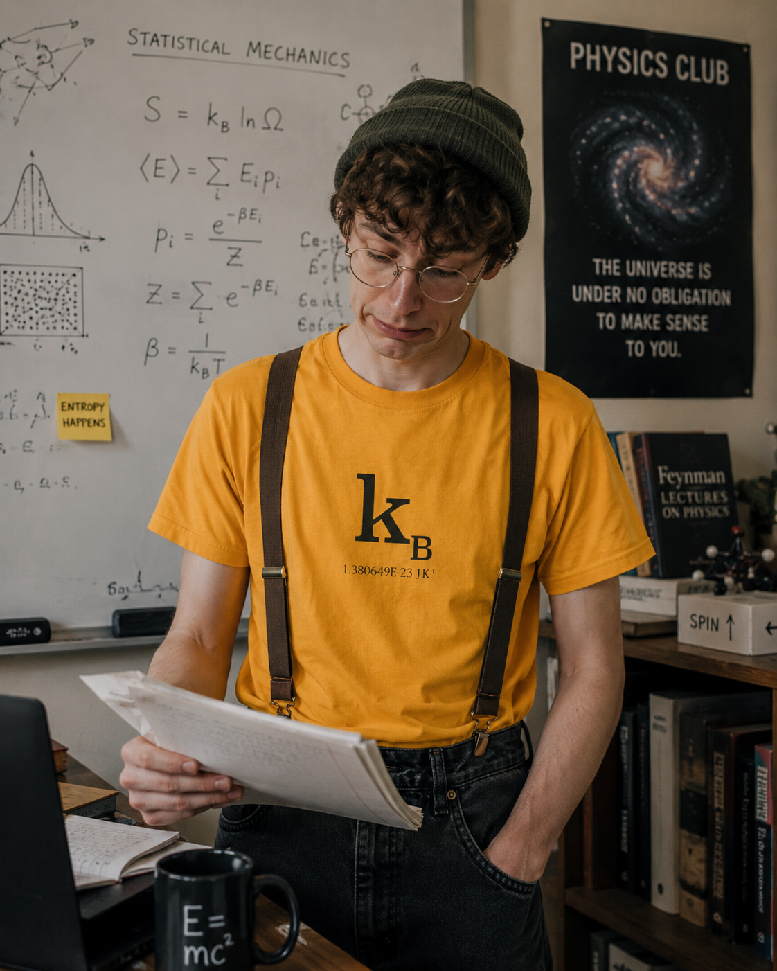 Boltzmann Constant T-Shirt product image from Aardvark Dreams