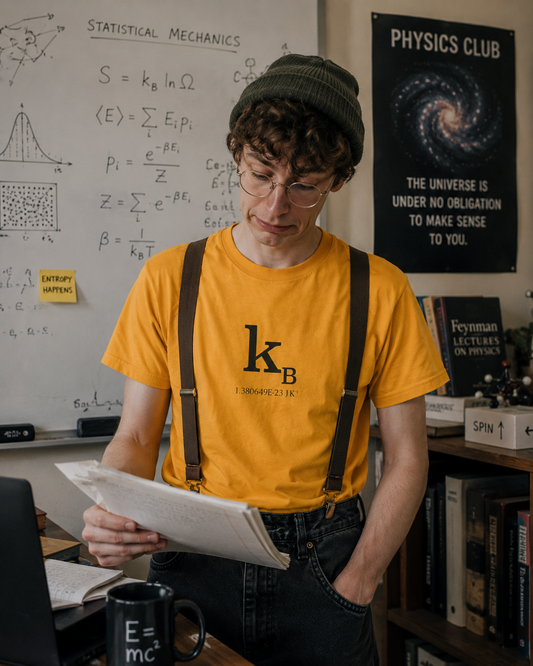 Boltzmann Constant T-Shirt product image from Aardvark Dreams