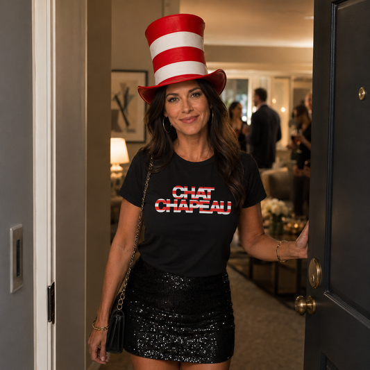 Chat Chapeau T-Shirt product image from Aardvark Dreams