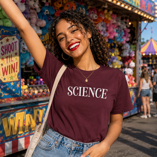 Just the Word SCIENCE T-Shirt - Style D