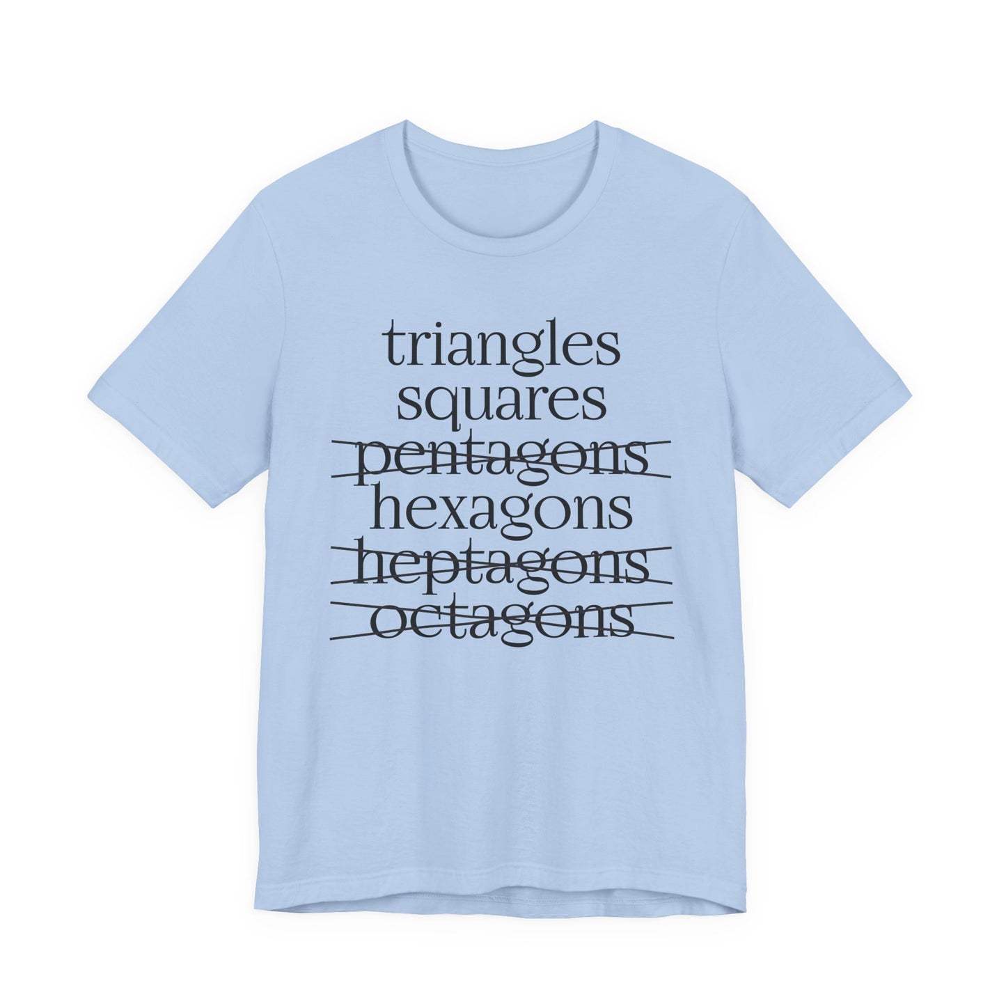 Tiling Shapes Physics Math T-Shirt product image from Aardvark Dreams