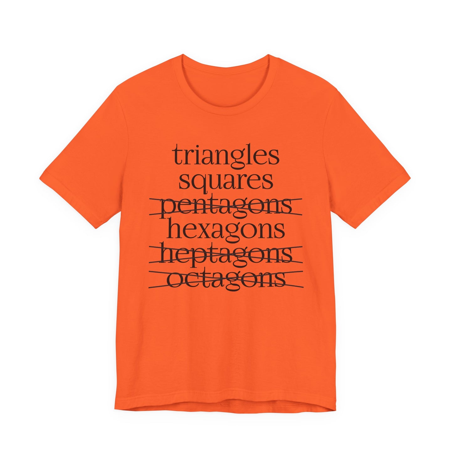 Tiling Shapes Physics Math T-Shirt product image from Aardvark Dreams