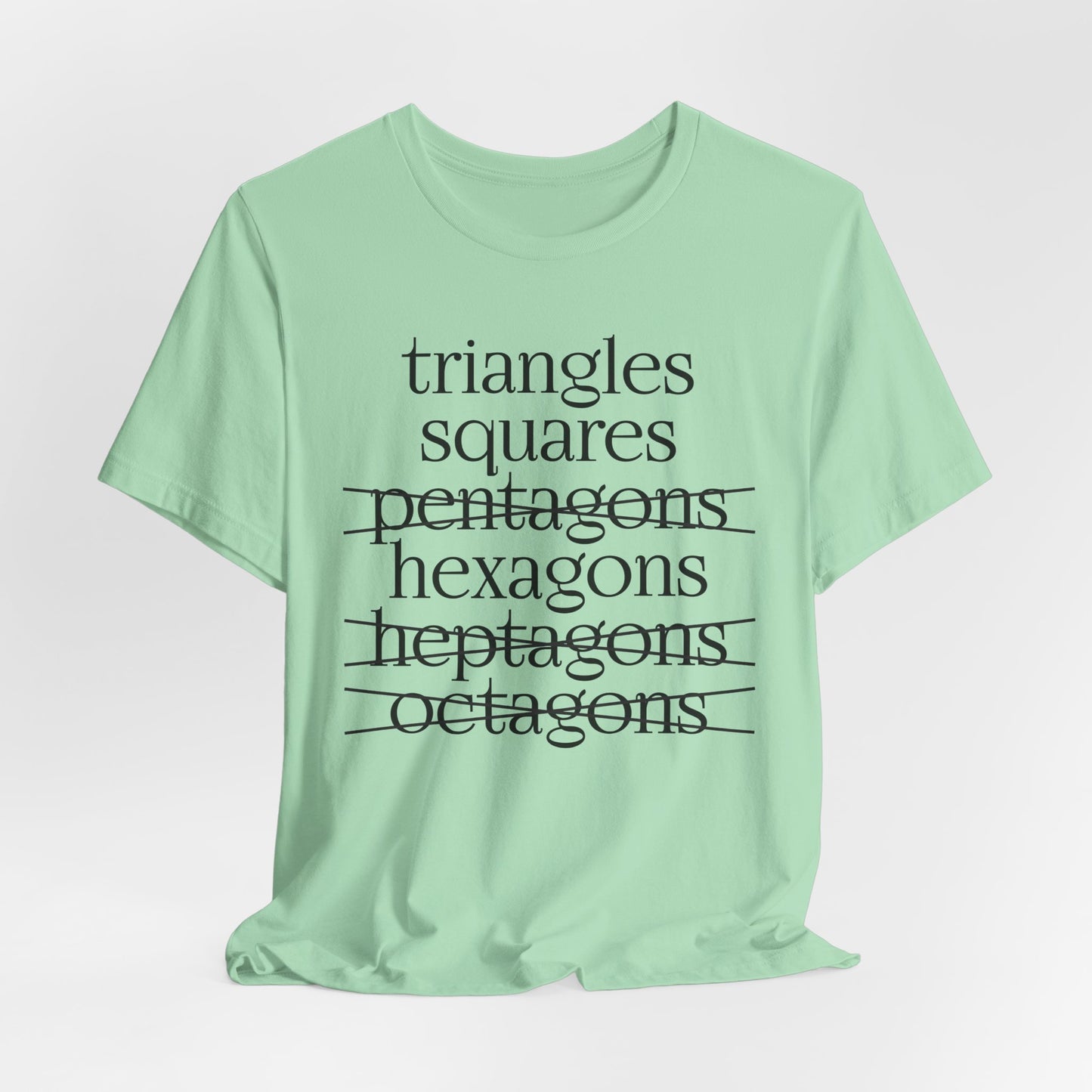 Tiling Shapes Physics Math T-Shirt