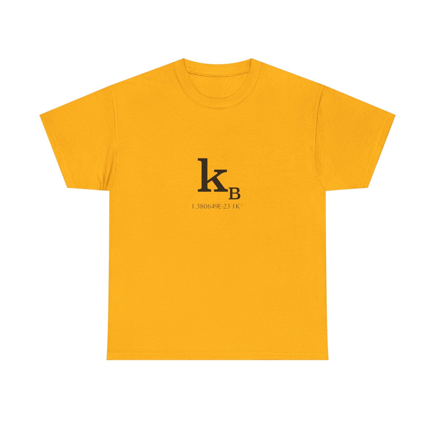 Boltzmann Constant T-Shirt product image from Aardvark Dreams