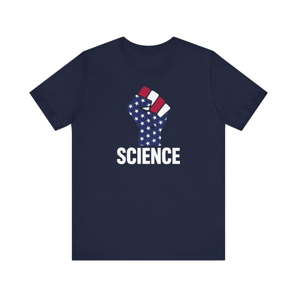 Science. Patriotism. Defiance. T-Shirt with Science Rebellion graphic design