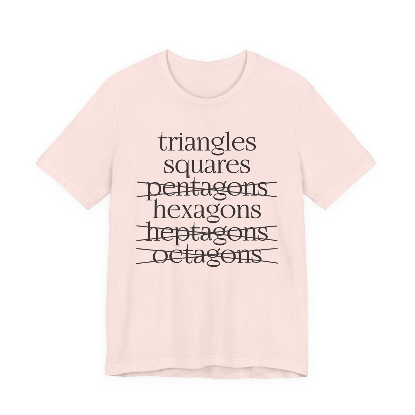 Tiling Shapes Physics Math T-Shirt product image from Aardvark Dreams